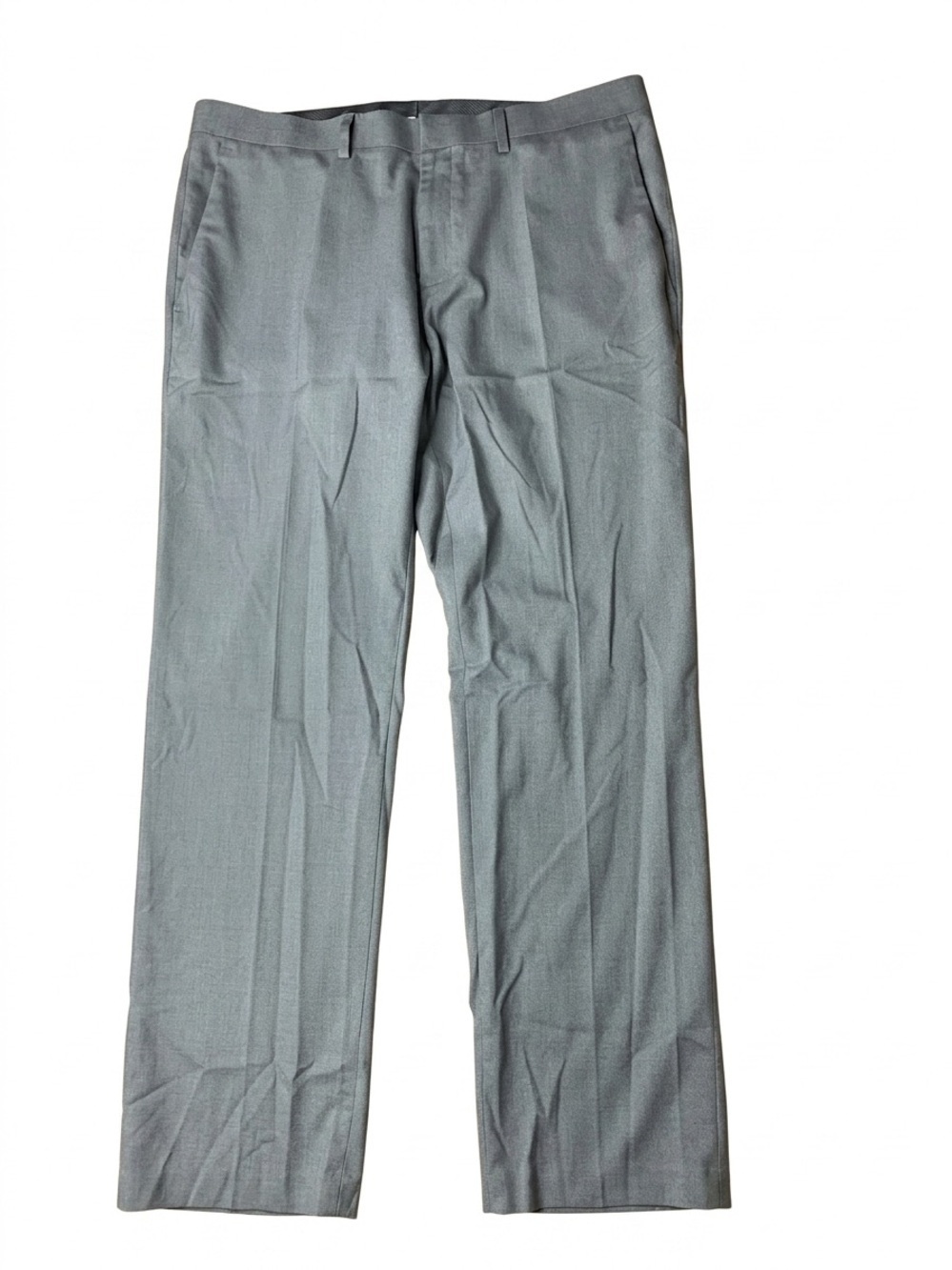 Kenneth Cole Reaction Gray Slim Fit Dress Pants 36x30